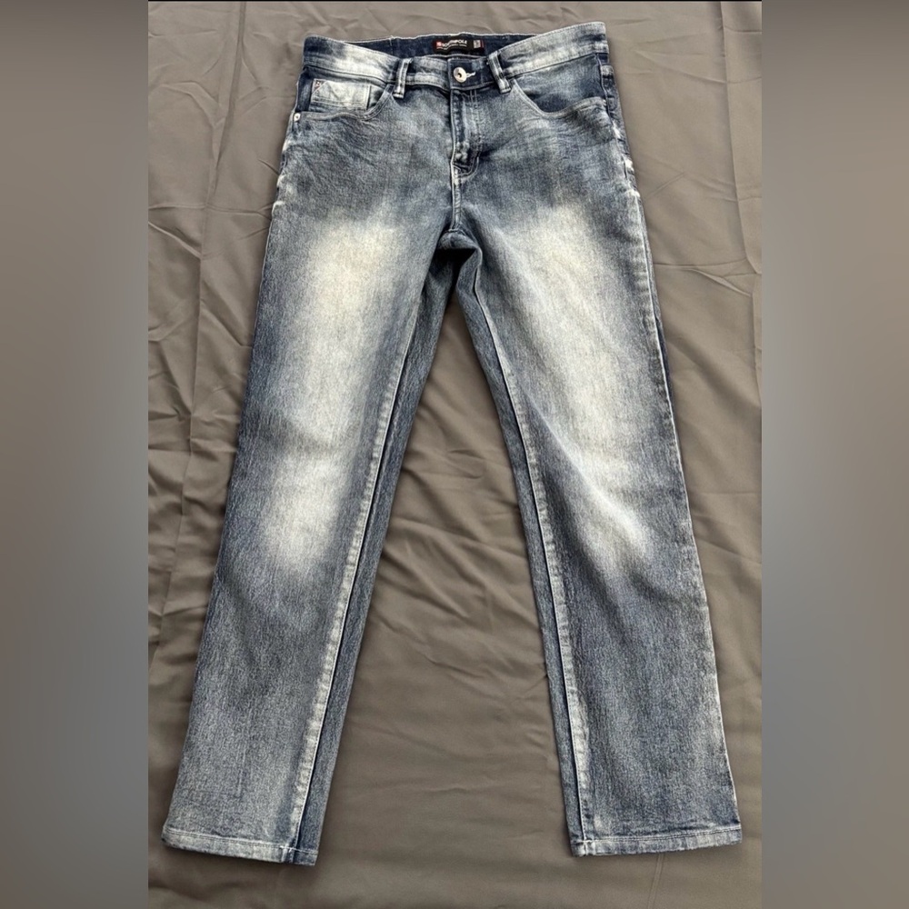 Southpole Jeans Blue Distressed Skinny Jeans Denim Pants Mens 32x30